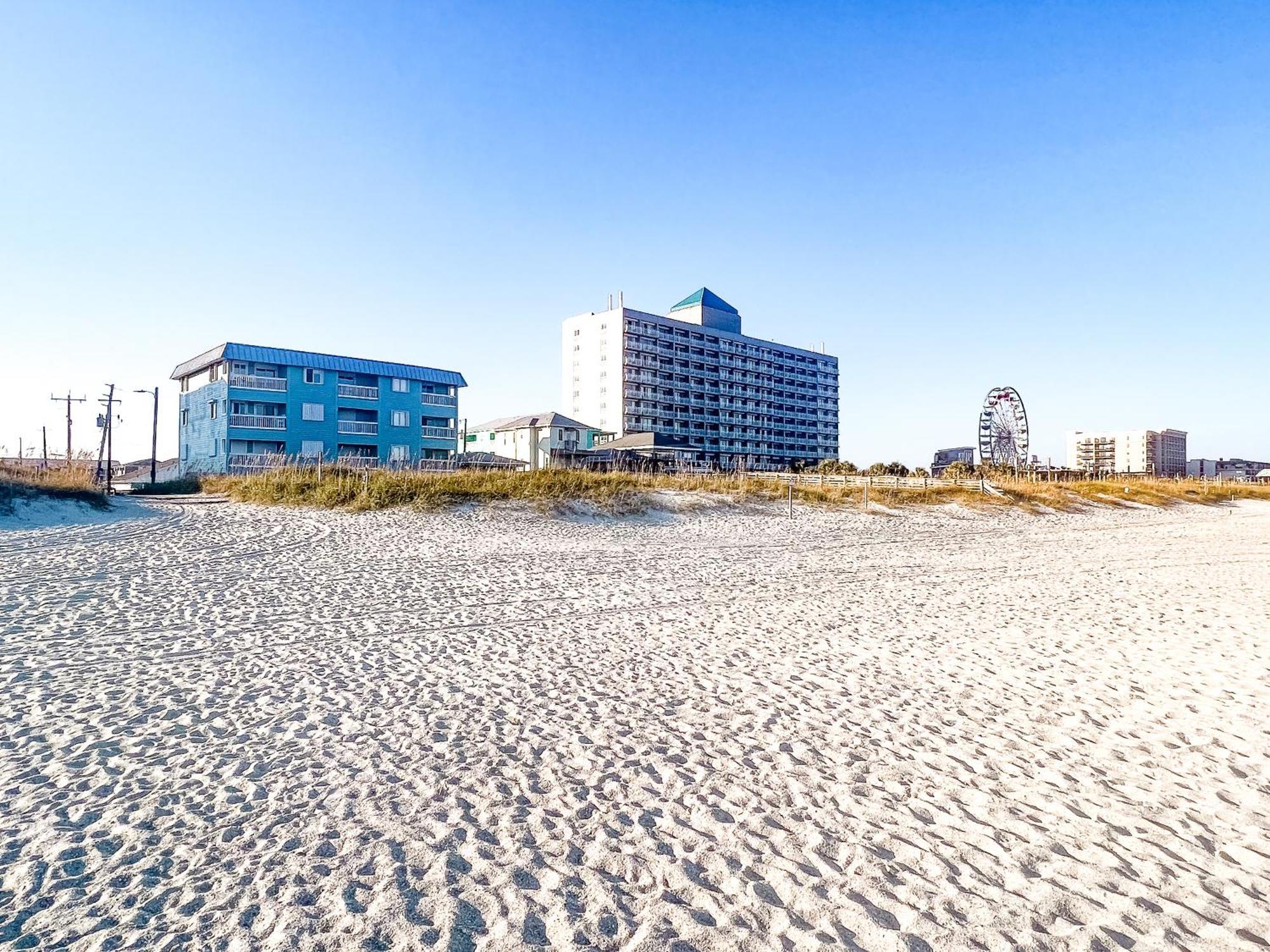 Cozy Beach Condo Sleeps 6 Pool Carolina Beach Esterno foto
