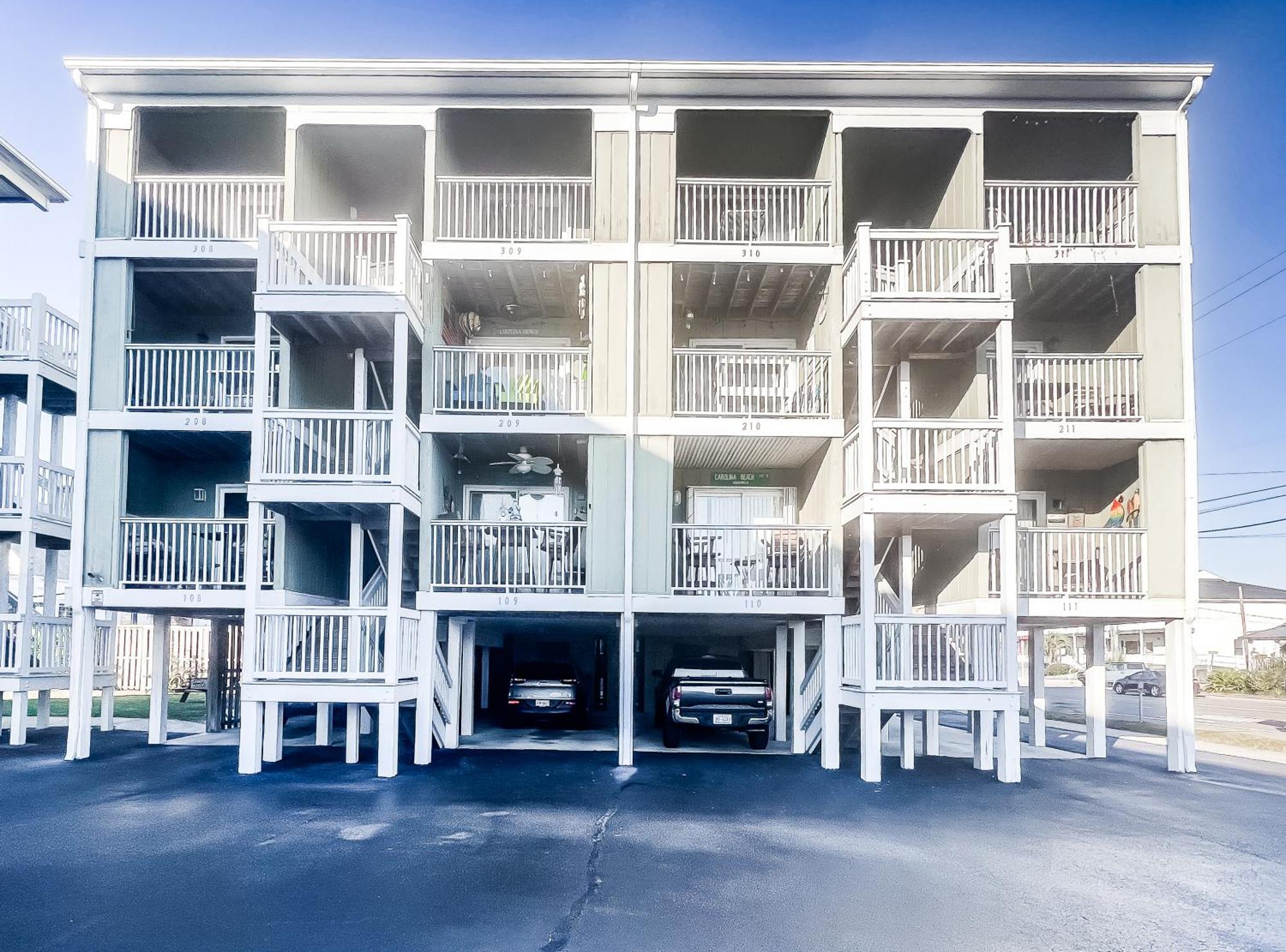 Cozy Beach Condo Sleeps 6 Pool Carolina Beach Esterno foto